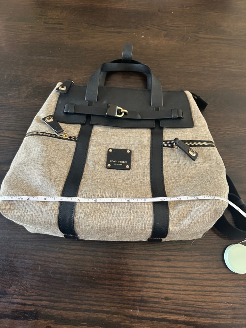 Henri Bendel Jetsetter convertible backpack - Picture 14 of 15
